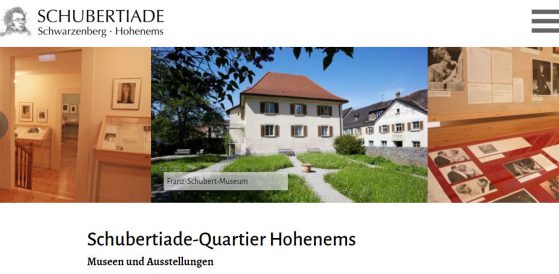 Schubertiade quartier hohenems